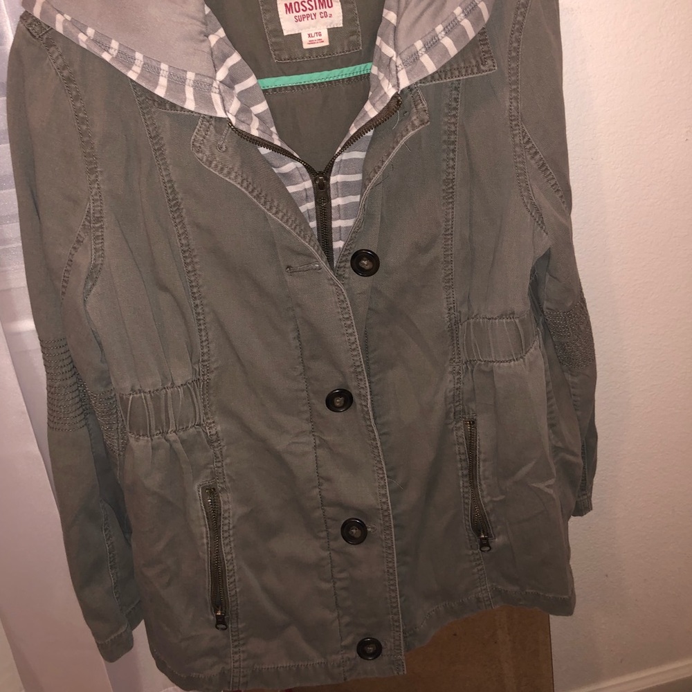Green Utility Coat